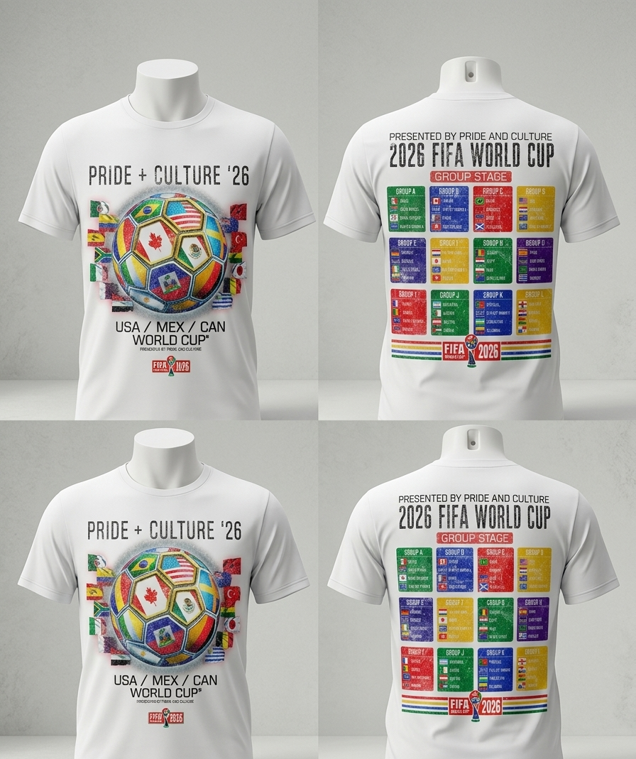 2026 World Cup Soccer T-Shirt