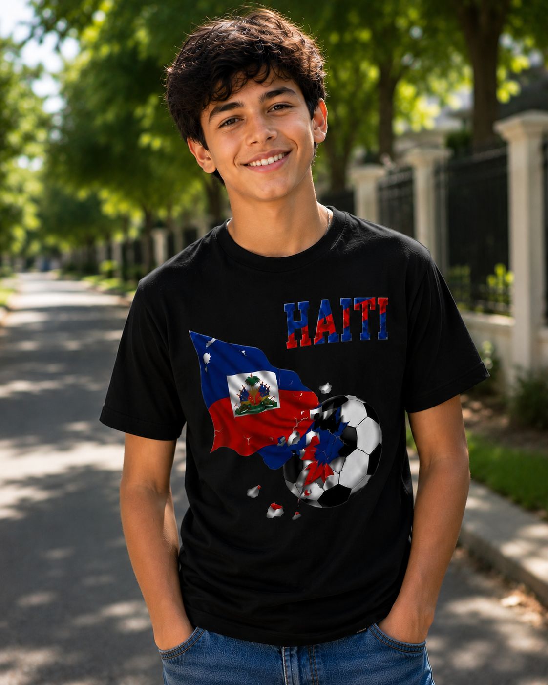 Haiti World Cup Soccer T-Shirt