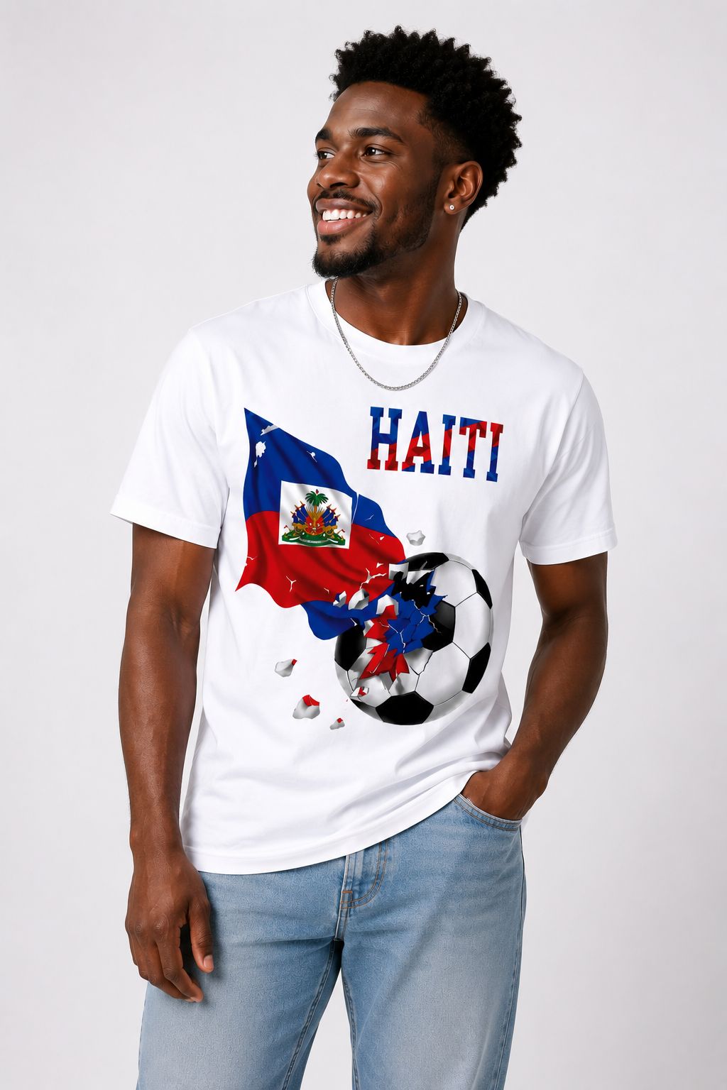 Haiti World Cup Soccer T-Shirt