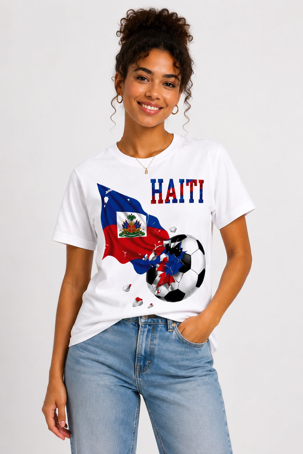 Haiti World Cup Soccer T-Shirt