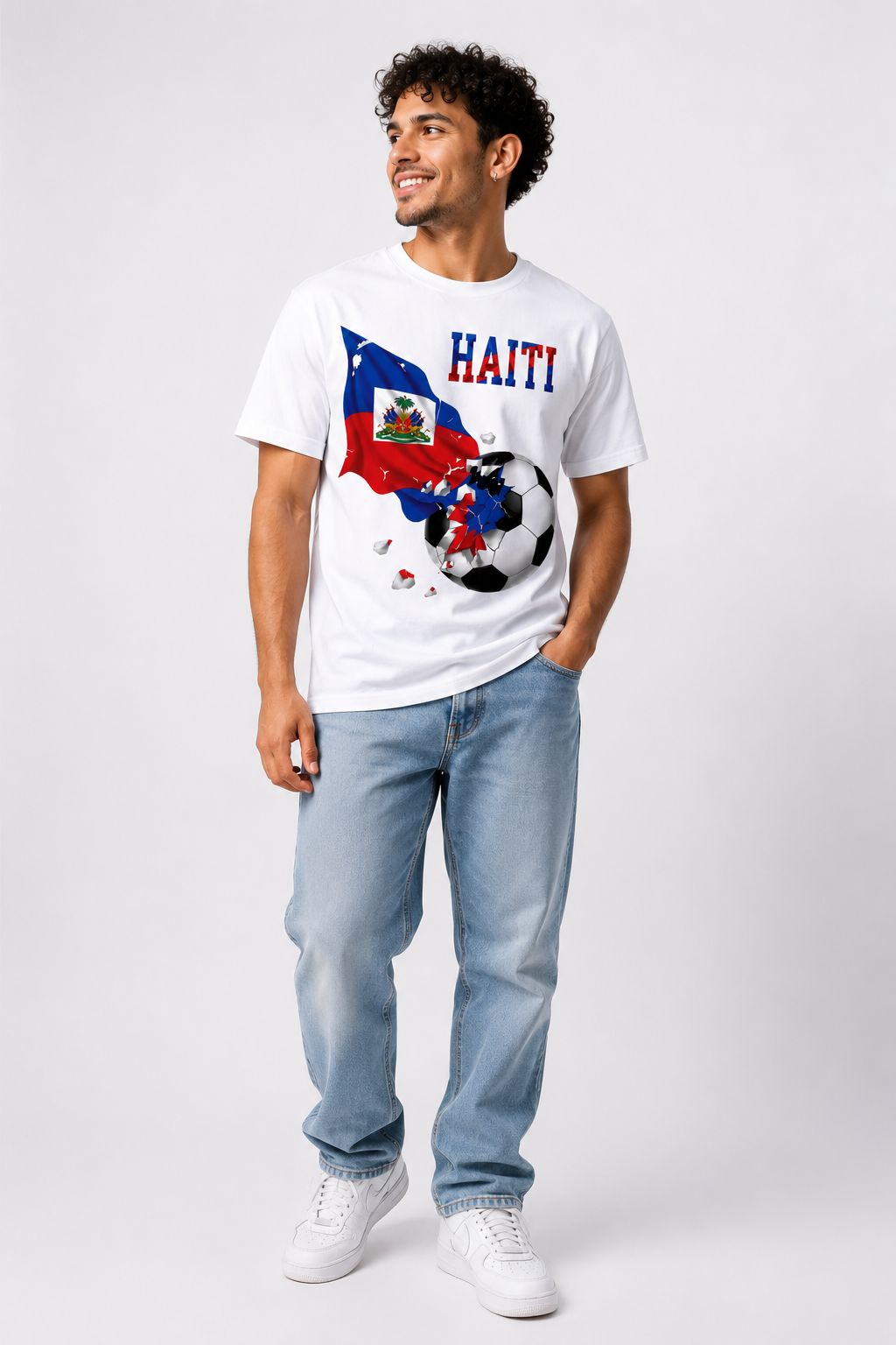 Haiti World Cup Soccer T-Shirt
