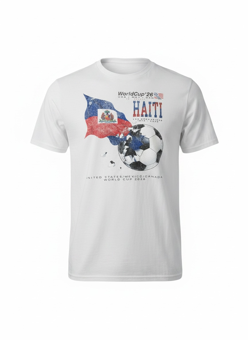 Haiti World Cup Soccer T-Shirt