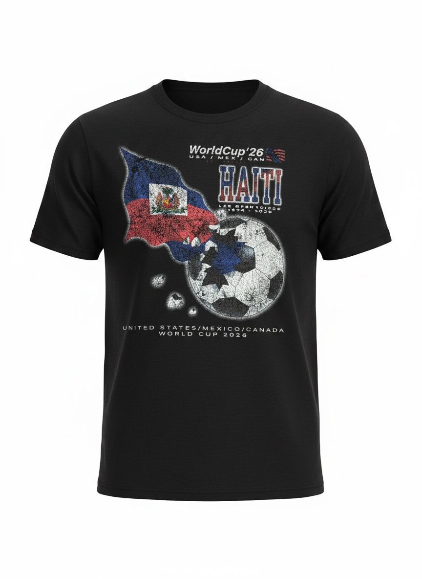 Haiti World Cup Soccer T-Shirt