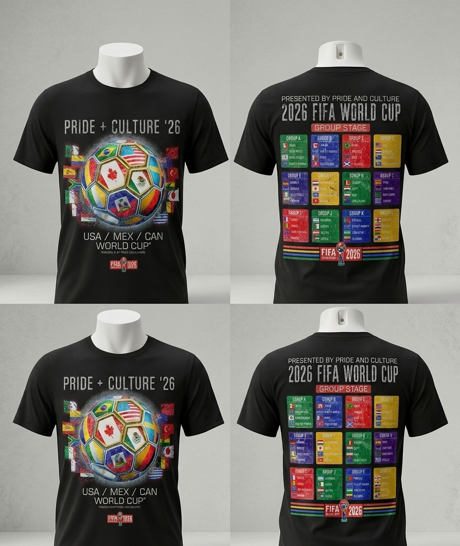 2026 World Cup Soccer T-Shirt
