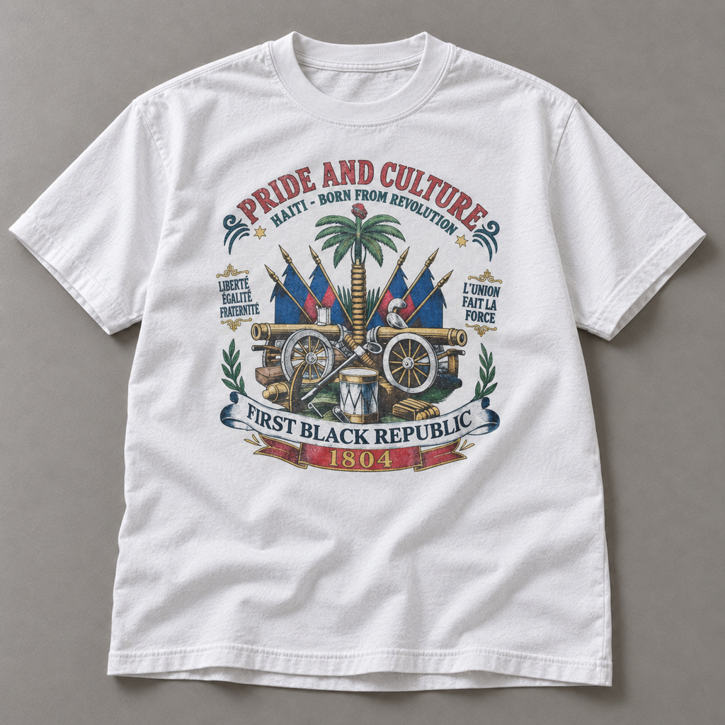 first black republic white front realistic