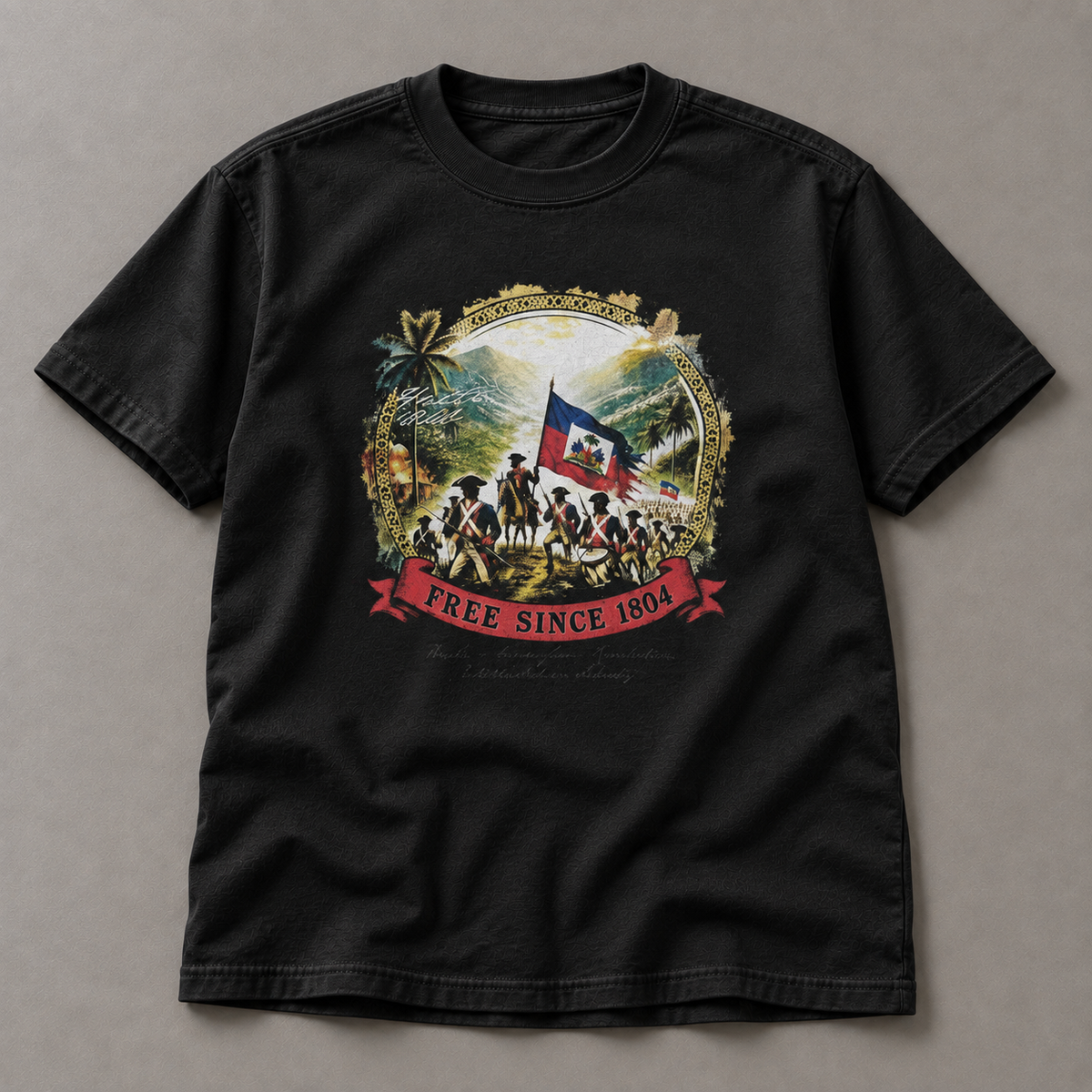 haitian revolution black front realistic