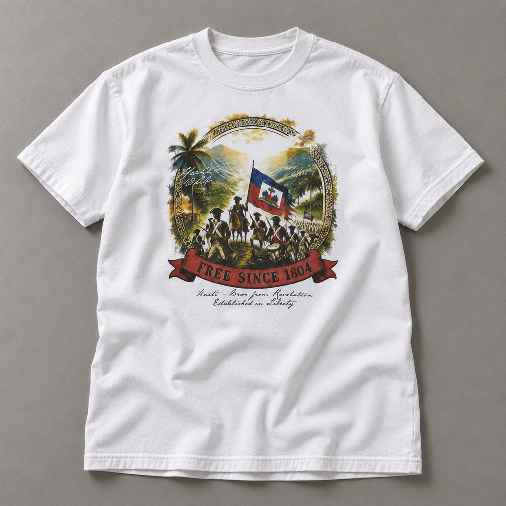 haitian revolution white front realistic